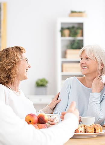 Glückliche Senioren